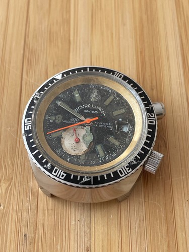 Vintage sicura chrono manual - chrono,