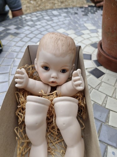 Vintage baby doll - doll, parts