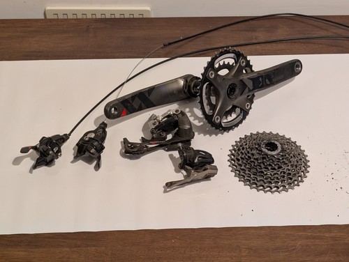 Sram 2x10 groupset - sram,