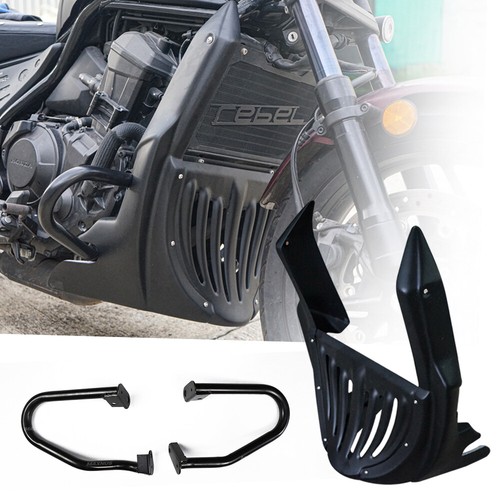 Under fairing belly pan with - fairing,