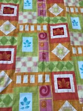 Huge Piece Of Harlequin ‘Agon’ Fabric Cotton Multi Coloured Crazy Jazzy Pattern