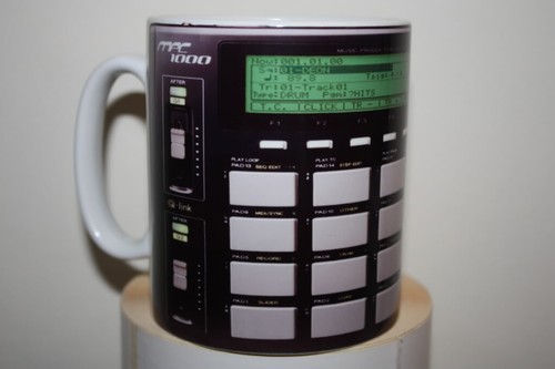 Akai mpc 1000 sampler mug - mpc,