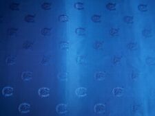 Equestrian Suit Lining Fabric Phillips & Piper Blue Rare Deadstock Fox Head by m