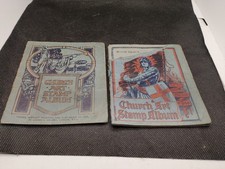 Very Vintage Church Art Stamp Albums 1928 Read Description 
