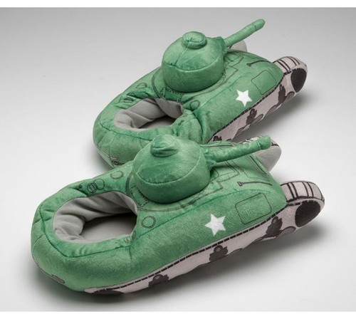 Sherman tank slippers - sherman,