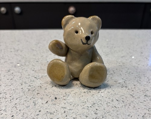 Bear art pottery ornament - pottery,