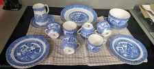 Willow tea set bone - tea,