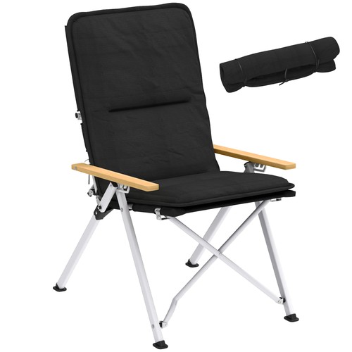 Outsunny padded camp - padded, chair