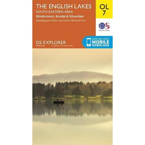 Lake district explorer map - district, os