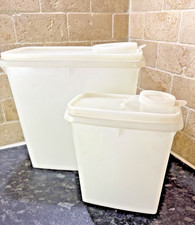 Vintage TV Prop Tupperware Storage Pour Container Flour Dried Cereal Pasta Rice