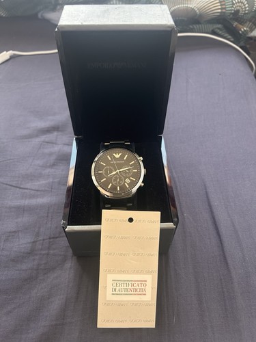 Emporio armani men stainless - men's,