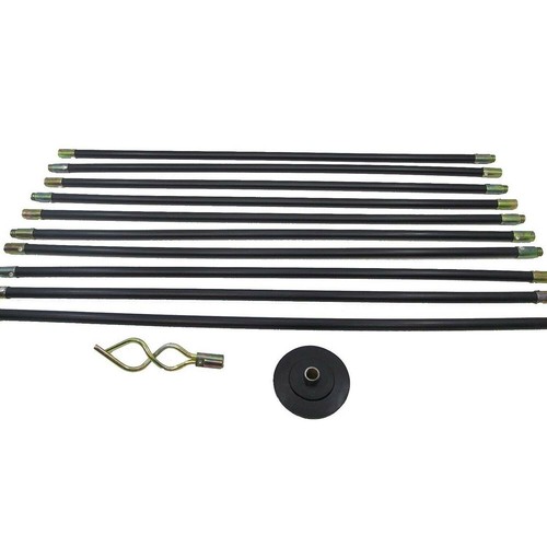 12pce drain rod set - 12pce,