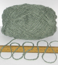 100g ball Green Boucle 100%