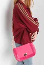 Primark Womens Clutch Bag With Metal Strap - Pink (D6)