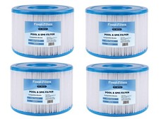 4 Hot Tub Spa Filter Compatible with Intex 29011E Type S1 PureSpa Pool Filters