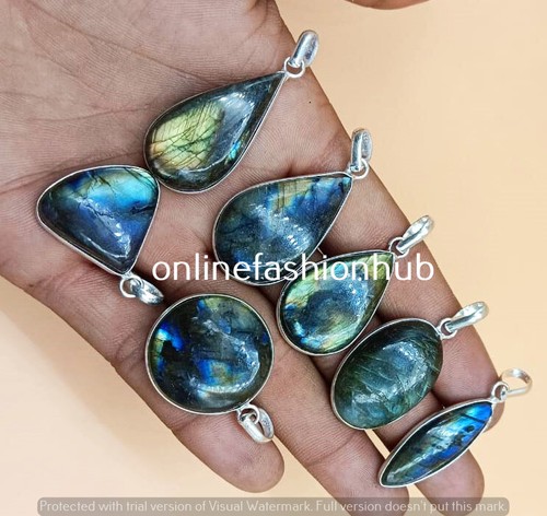 Labradorite gemstone 925 - labradorite,