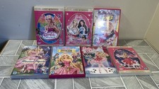 Barbie Dvd Bundle of 7 Some rare Clean Disks