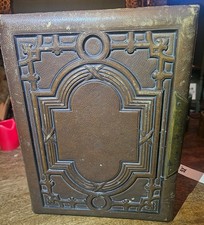 Large Victorian Leather Bound