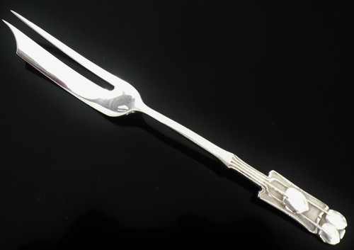 Sterling silver pastry fork - pastry,
