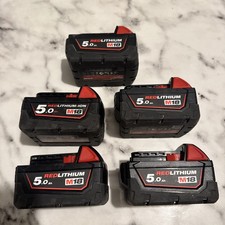 Milwaukee M18 5ah Battery good