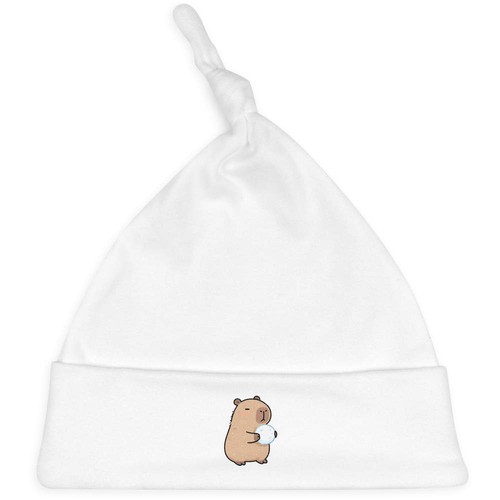 Capybara with snowball baby - 'capybara,