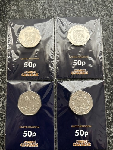 Gibraltar old large 50p - old,