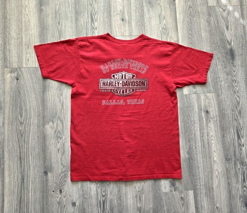 Harley davidson shirt red - t,