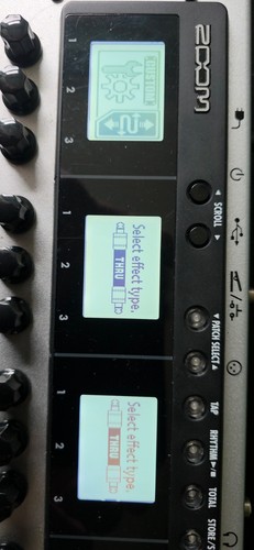 Zoom multi effects pedal - zoom,