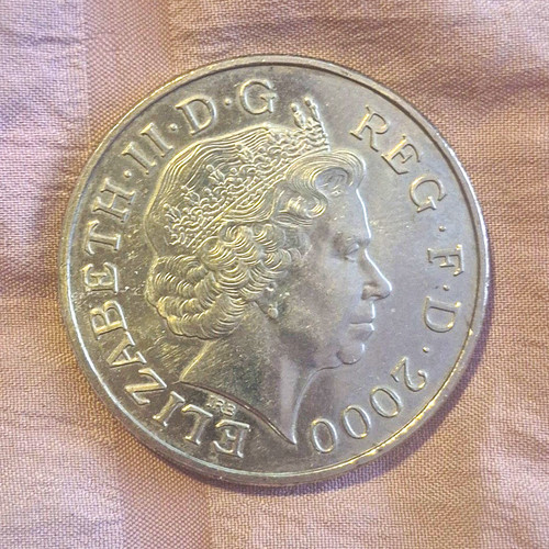 2000 commemorative coin - £5,