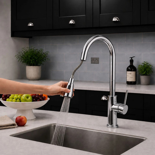Premium kitchen sink pull - pull, out