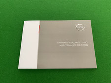 Genuine Nissan Juke Service History Book / Maintenance Record ALL MODELS