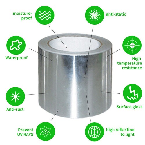 Aluminium foil tape self - foil,