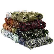 Shoe/Boot Laces round 4mm Strong for Hiking/Work/Casual
