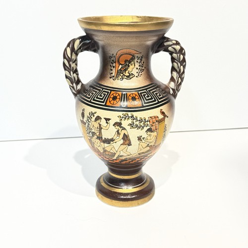 Vintage handmade greek amphora - greek,