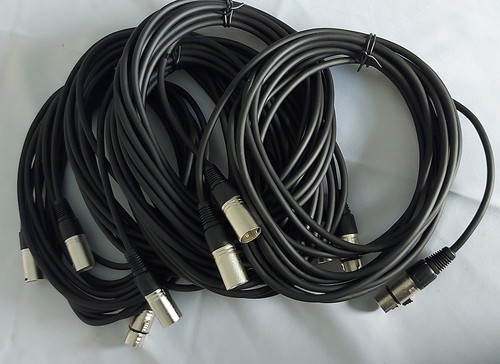Xlr mic leads metre - x,