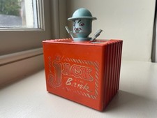 Vintage JACK in the Bank Money Box Piggy Bank.