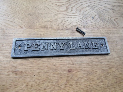 Penny lane solid cast iron - penny,