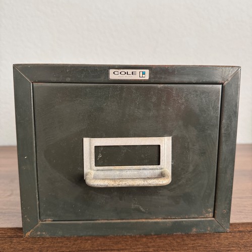Vintage cole steel filing - vintage,