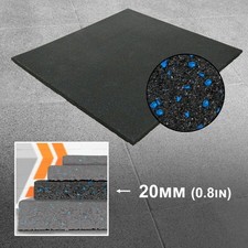 METIS 20mm Rubber Gym Flooring