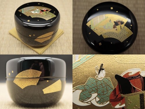 Japanese lacquer wooden - lacquer,