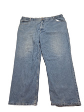 L.L.Bean Comfort Waist Men's Jeans Straight Blue Denim Cotton W46 L29