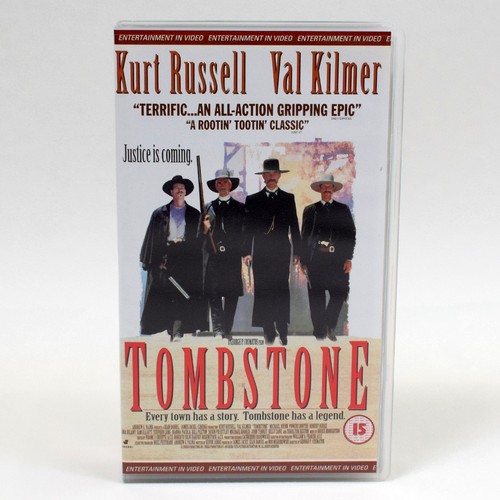 Tombstone vhs video tape - tombstone,