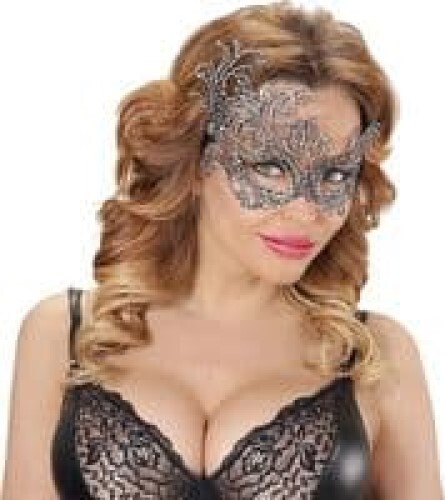 Antique baroque lace eye - baroque, mask