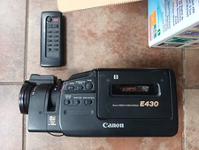 CANON E430 Camcorder + Canon CA-100 Charger & DC-100 Mains Coupler BUNDLE