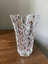VINTAGE clear lead crystal cut