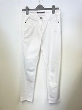 SANDWICH WHITE COTTON TAPERED