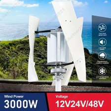3000W Wind Turbine GeneratorMPPT Charge Controller Windmill Motor 12V/24V/48V