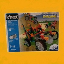 K'NEX Imagine 4WD Demolition Truck Building Set Contents All Factory Sealed     