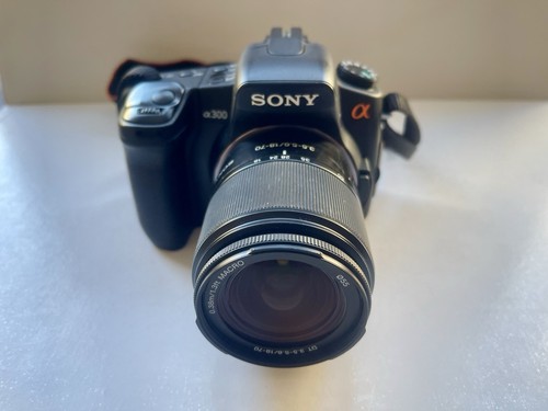 Sony alpha a300 dslr - alpha, +
