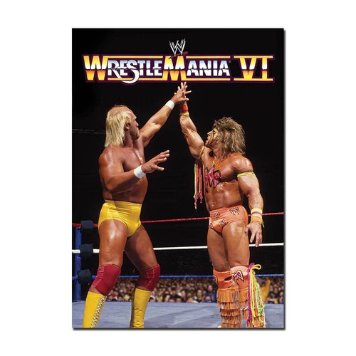 Wwe wrestlemania poster - wwe,